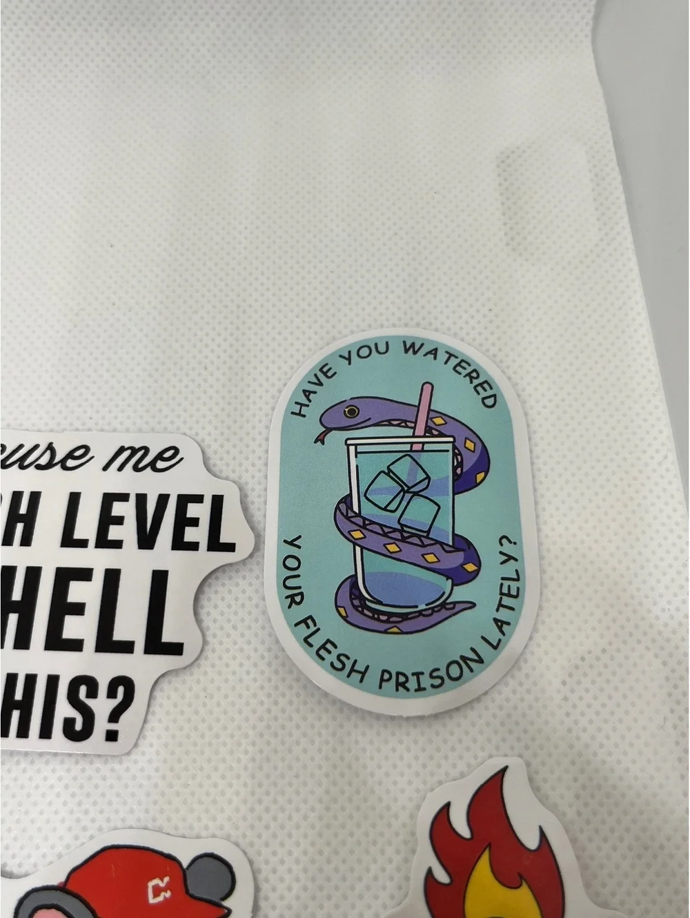 Sarcastic sticker pack for laptop, mug, et all